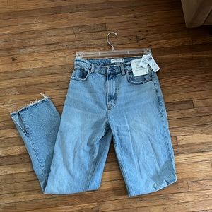 Abercrombie & Fitch, 90s straight ultra high rise. Brand new!